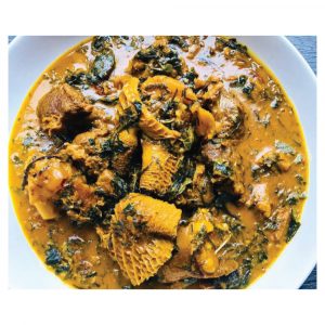 Bitterleaf soup (per plate - maximum of 5 plates)