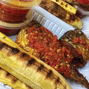 Bole and Tilapia Roasted