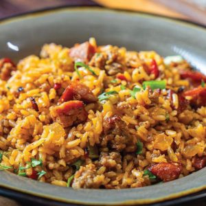 Dirty Rice with Beef (per plate - maximum 3)