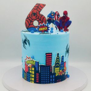 Kids Spider-man Cake
