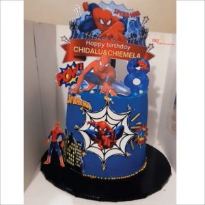 Children Spider Man Cake