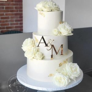 A & M Wedding Short Cake